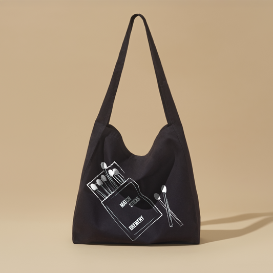 SLOUCH - BLACK - BRUSHED
