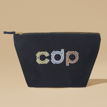 Load image into Gallery viewer, BLACK CANVAS POUCH
