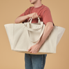 QUEENS - NATURAL - BRUSHED RECYCLED - POCKET