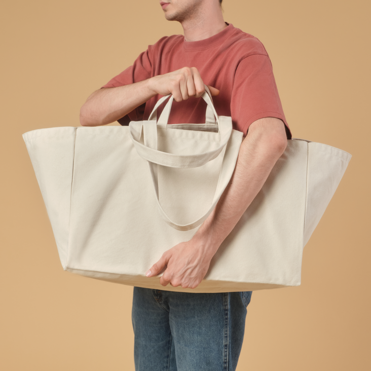 QUEENS - NATURAL - BRUSHED RECYCLED - POCKET