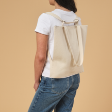 Load image into Gallery viewer, RECYCLED &amp; BRUSHED CANVAS TOTEPAK™
