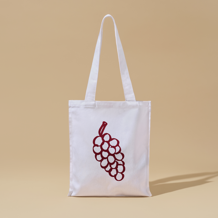 WHITE BOHO TOTE