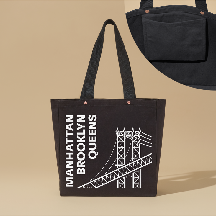 TRI-BOROUGH - BLACK - BRUSHED - POCKET