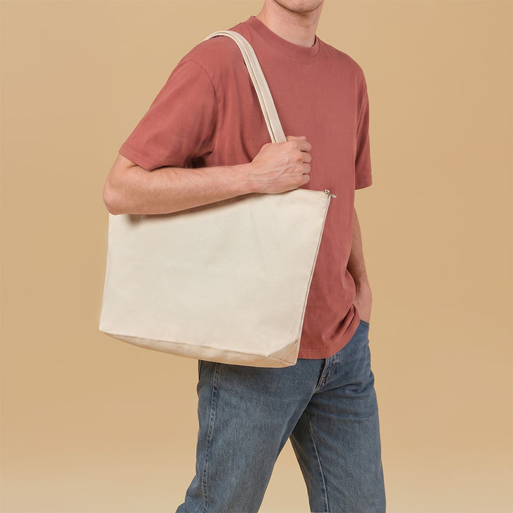 HIGHLINE ZIPPER - NATURAL - BRUSHED