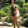 NATURAL BRUSHED CANVAS TOTEPAK™